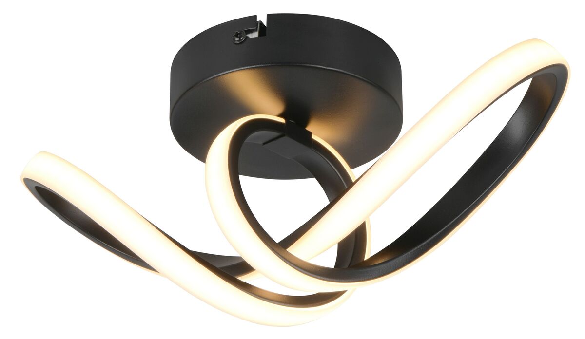 Trio RL Rusa LED kattovalaisin mattamusta